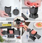 Manual Meat Slicer | Get Perfect Meat Slices in One Go | Easy to Use & Clean - Omrel