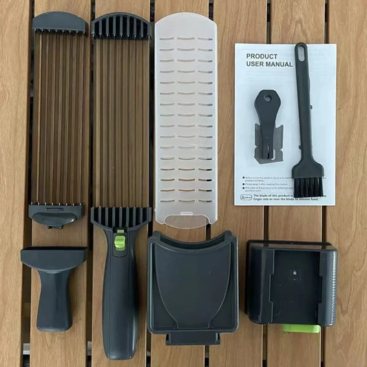 Manual Meat Slicer | Get Perfect Meat Slices in One Go | Easy to Use & Clean - Omrel