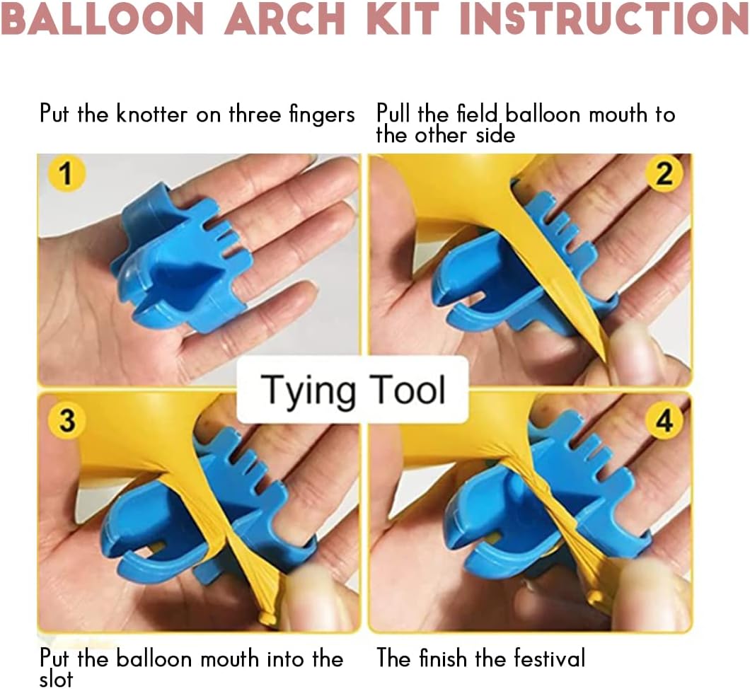 Rose Gold Balloon Arch Kit | Perfect For Birthdays, Weddings & Party Décor - Omrel