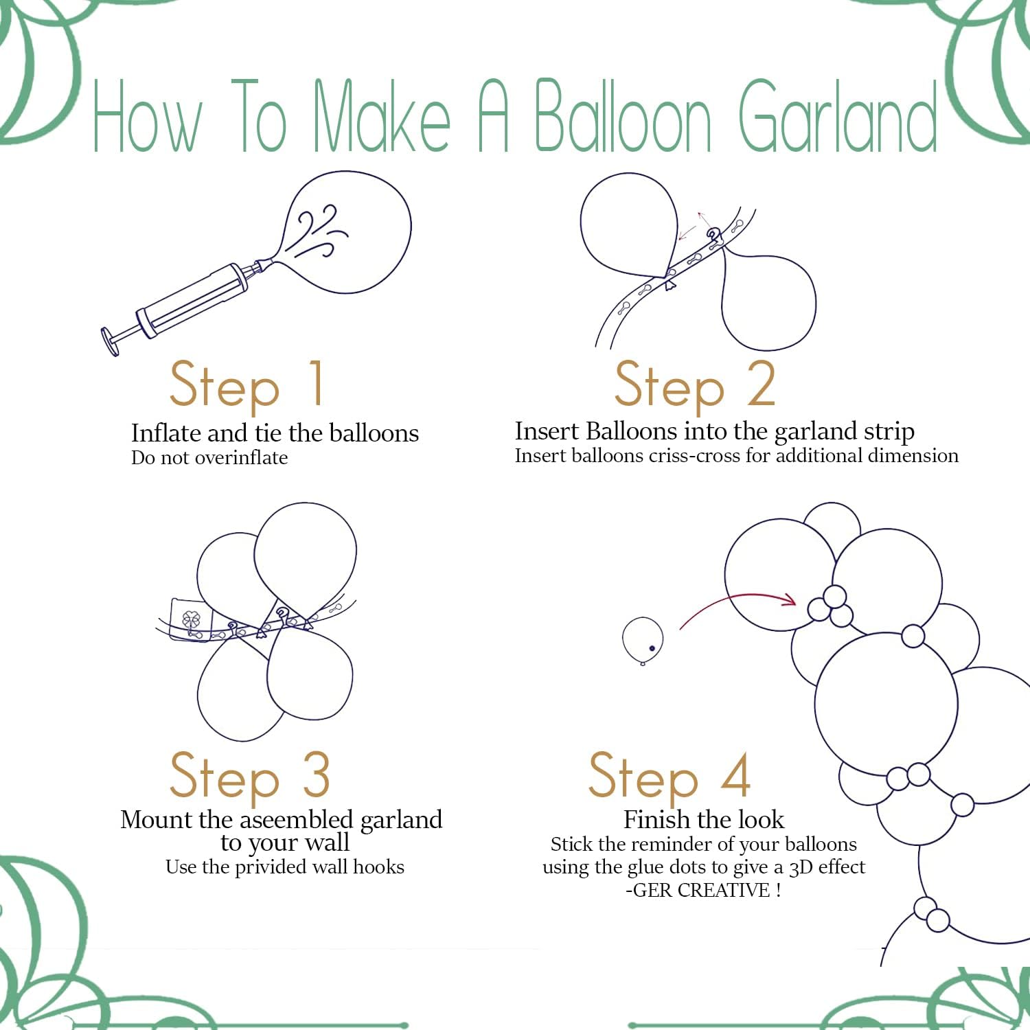 Sage Green Balloon Arch Kit | Perfect For Birthdays, Weddings & Party Décor - Omrel