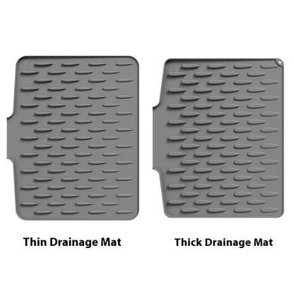 Slope Silicone Draining Pad | Kitchen Countertop Drying Mat - Omrel