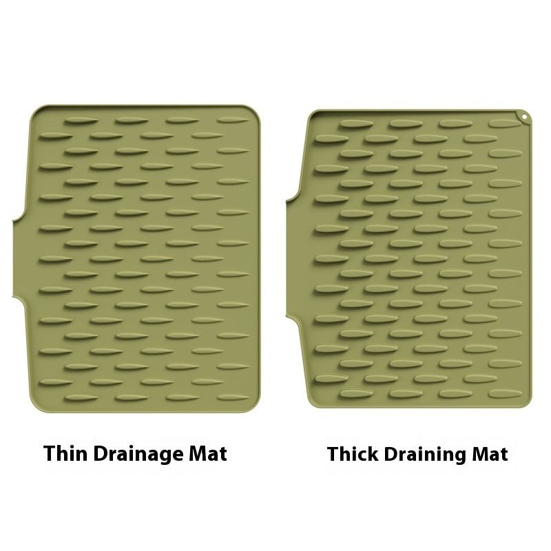 Slope Silicone Draining Pad | Kitchen Countertop Drying Mat - Omrel