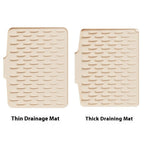 Slope Silicone Draining Pad | Kitchen Countertop Drying Mat - Omrel