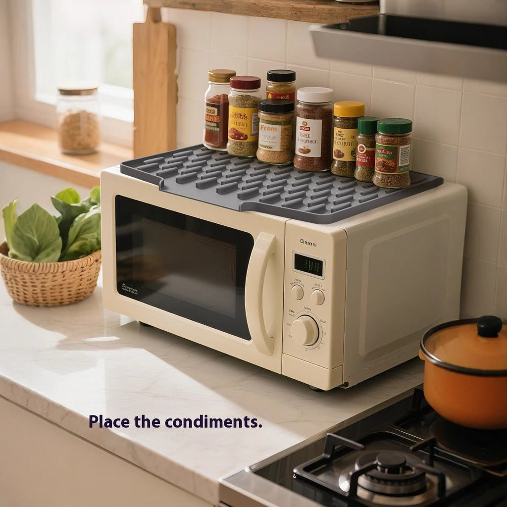 Slope Silicone Draining Pad | Kitchen Countertop Drying Mat - Omrel