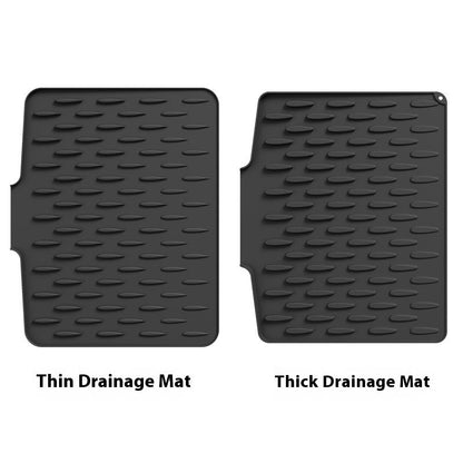 Slope Silicone Draining Pad | Kitchen Countertop Drying Mat - Omrel